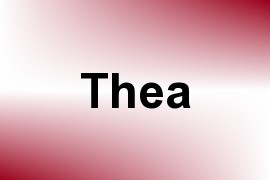 Thea name image