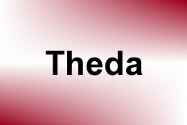 Theda name image