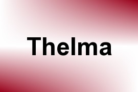 Thelma name image