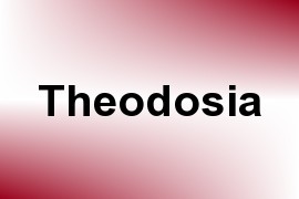 Theodosia name image