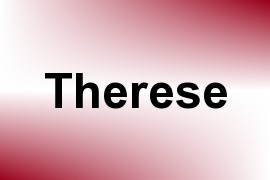 Therese name image