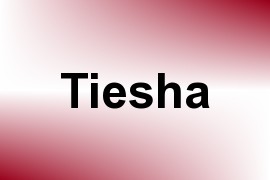 Tiesha name image