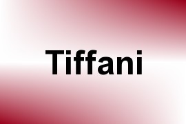 Tiffani name image