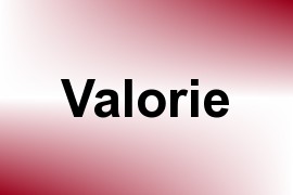 Valorie name image