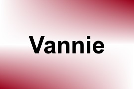 Vannie name image