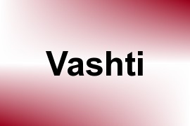 Vashti name image