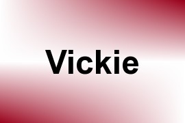 Vickie name image