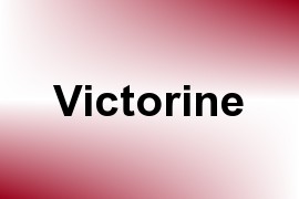 Victorine name image
