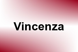 Vincenza name image