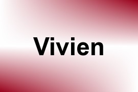 Vivien name image