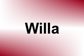 Willa name image