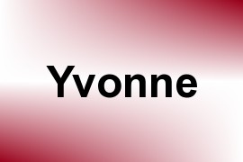 Yvonne name image