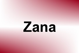 Zana name image