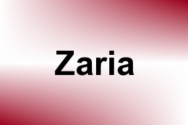 Zaria name image