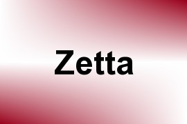 Zetta name image