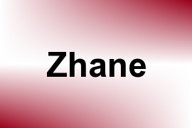 Zhane name image