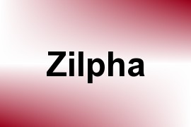 Zilpha name image