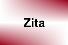 Zita name image