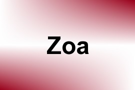 Zoa name image